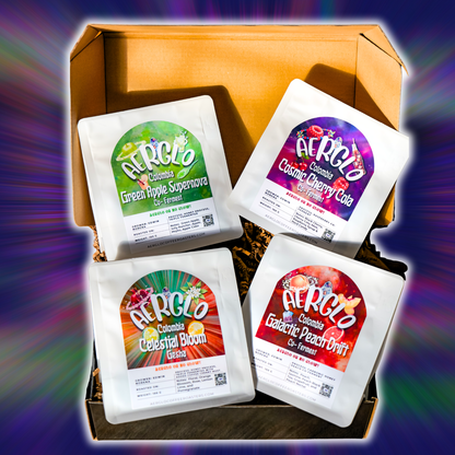 Edwin Noreña (4 Pack) Box - Co-Ferments & Inoculated Carbonic Honey Gesha