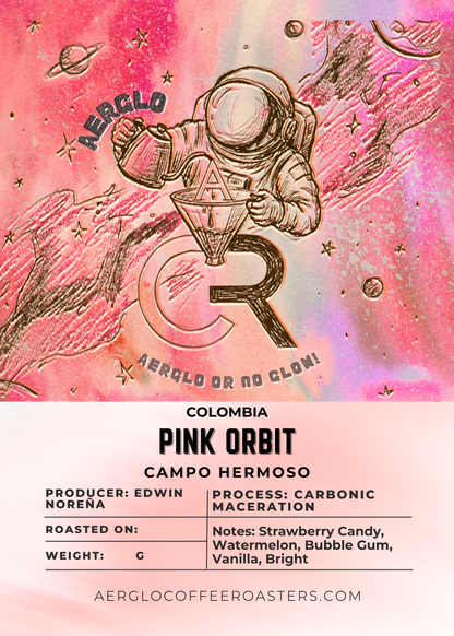 Pink Orbit - Pink Bourbon - Carbonic Macerated - Edwin Noreña - Campo Hermoso