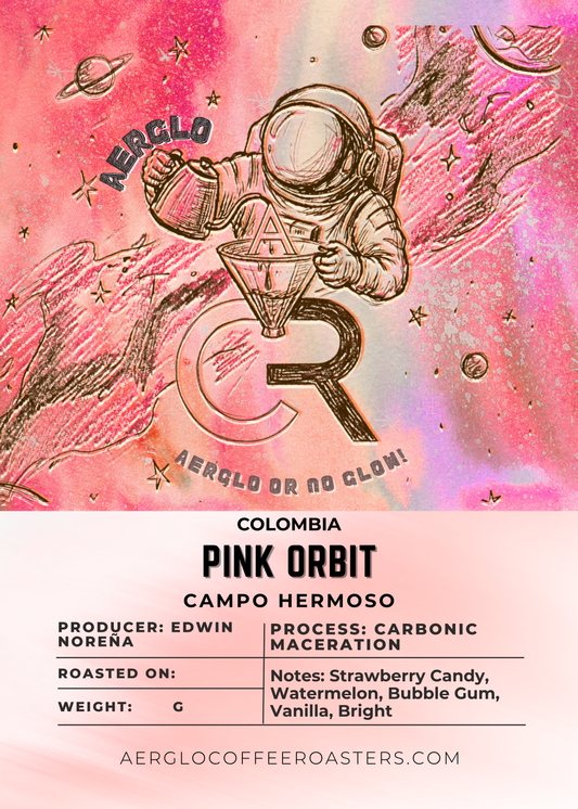 Pink Orbit - Pink Bourbon - Carbonic Macerated - Edwin Noreña - Campo Hermoso