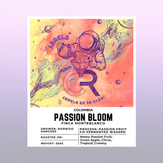 Passion Bloom - Passion Fruit Co-Fermented Purple Caturra - Rodrigo Sanchez - Monteblanco