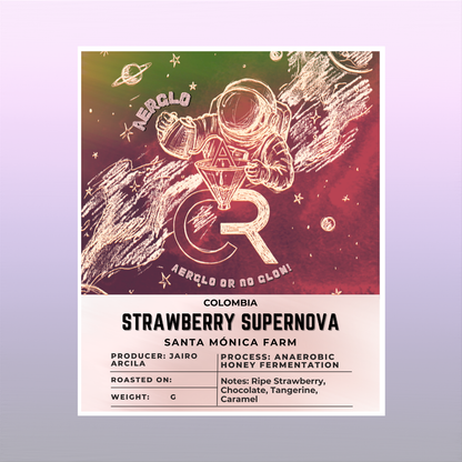 Strawberry Nova - Honey Wine Yeast Coferment - Colombia - Jairo Arcila